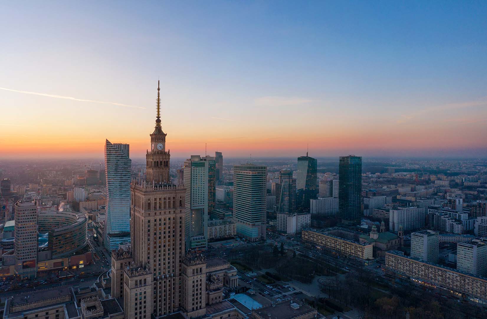 Warszawa – widok miasta
