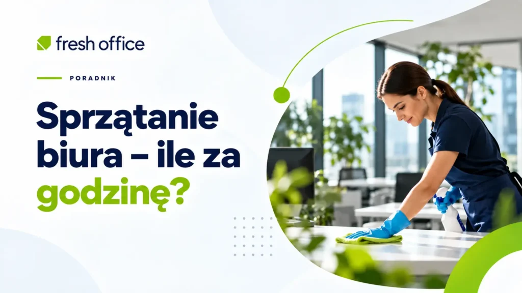 Sprzątanie biura – ile za godzinę? Aktualne stawki (2026)